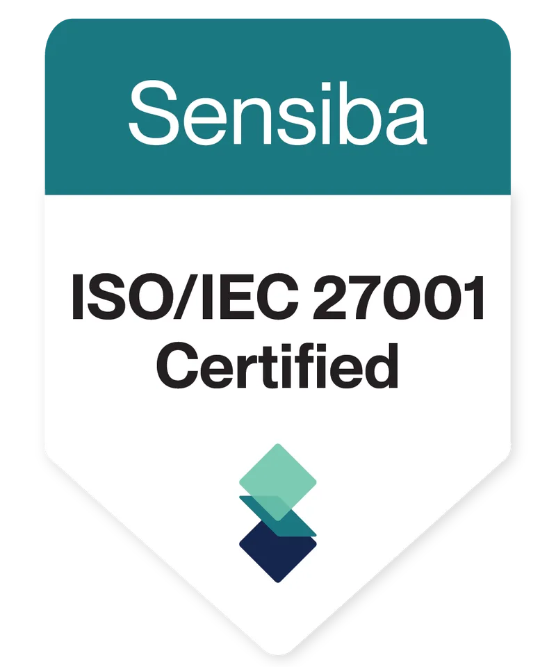 ISO 27001:2022 certified