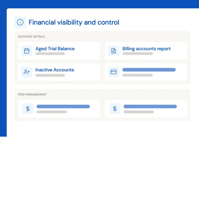 Reporting screenshot